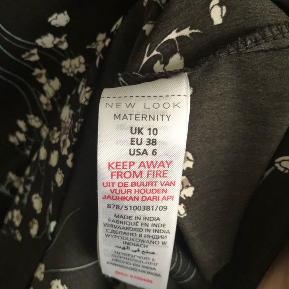 🍓Maternity New Look Dress Floral 6 - Picture 7 of 8